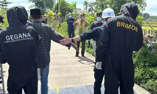 Satgas percepat dekontaminasi, relokasi 91 warga Cikande sementara Satgas percepat dekontaminasi, relokasi 91 warga Cikande sementara