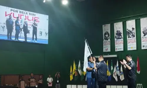 Kudus kembali ditunjuk jadi tuan rumah PON Bela Diri 2027 Kudus kembali ditunjuk jadi tuan rumah PON Bela Diri 2027
