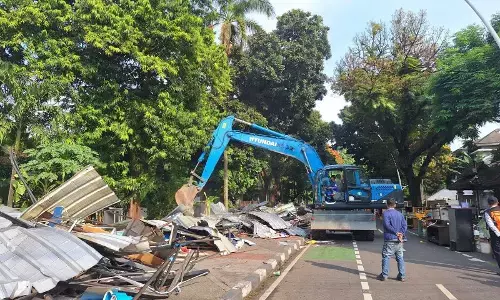 Pemkot Jaksel tata ulang Pasar Barito untuk proyek Taman Bendera Pusaka Pemkot Jaksel tata ulang Pasar Barito untuk proyek Taman Bendera Pusaka