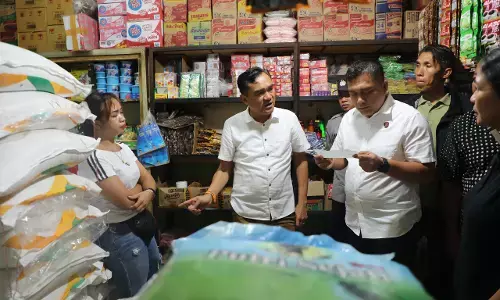 Satgas Pangan Polda Bali temukan harga beras di atas HET Satgas Pangan Polda Bali temukan harga beras di atas HET