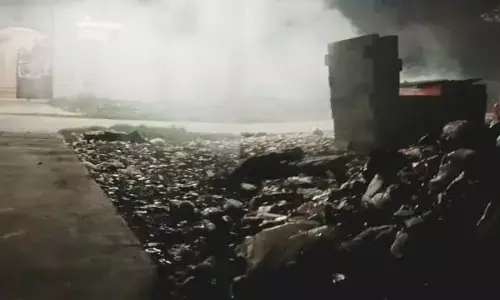 Warga Blubuk Purwahamba keluhkan pembakaran sampah di TPST Warga Blubuk Purwahamba keluhkan pembakaran sampah di TPST