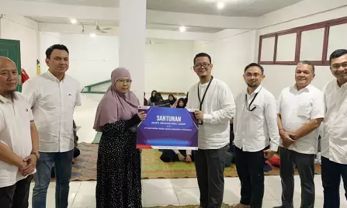 Berbagi kebahagiaan, Pertamina Patra Niaga Sumbagut santuni anak panti asuhan Berbagi kebahagiaan, Pertamina Patra Niaga Sumbagut santuni anak panti asuhan