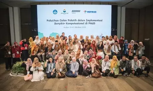 Calon pelatih PAUD se-Indonesia ikuti pelatihan implementasi berpikir komputasional Calon pelatih PAUD se-Indonesia ikuti pelatihan implementasi berpikir komputasional