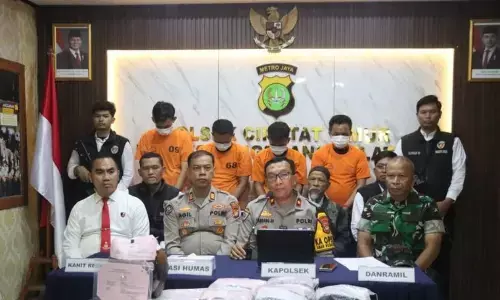 Polres Tangsel ringkus empat pelaku ganjal ATM