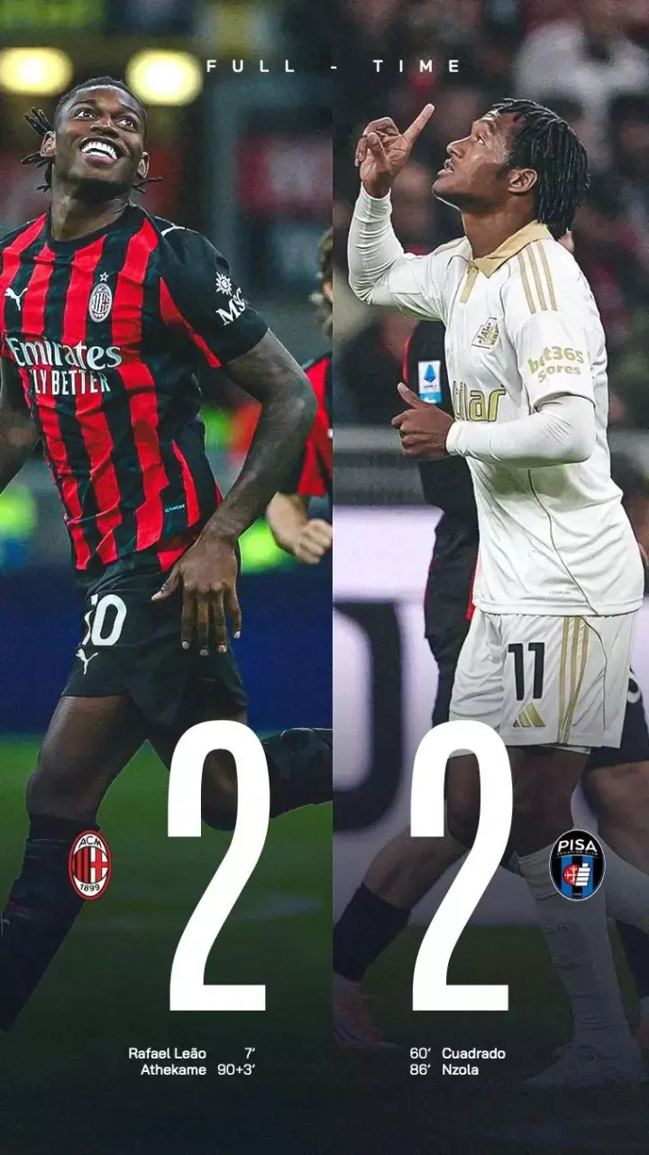 Hasil pertandingan Liga Italia 25/26 pekan kedelapan