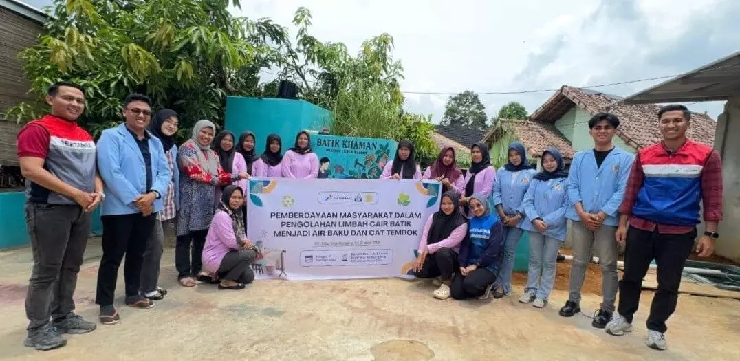 Pertamina inisiasi pengelolaan limbah batik jadi produk ramah lingkungan Pertamina inisiasi pengelolaan limbah batik jadi produk ramah lingkungan