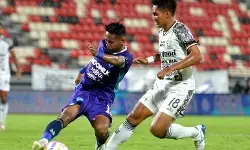 Kadek Agung asah penyelesaian akhir jelang hadapi Persib Bandung