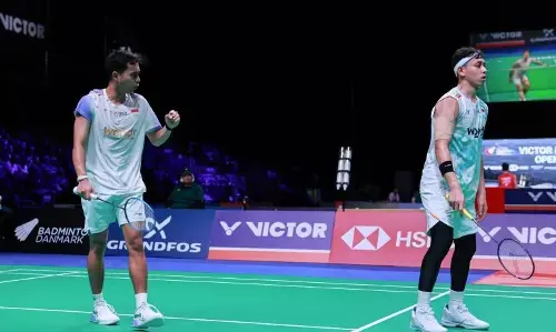 Tiga wakil membuka perjuangan Indonesia di Hylo Open 2025 Tiga wakil membuka perjuangan Indonesia di Hylo Open 2025