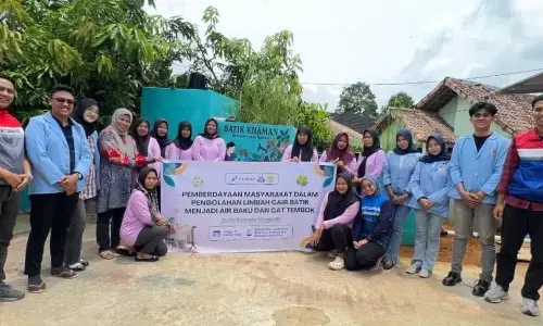 Pertamina inisiasi pengelolaan limbah batik jadi produk ramah lingkungan Pertamina inisiasi pengelolaan limbah batik jadi produk ramah lingkungan