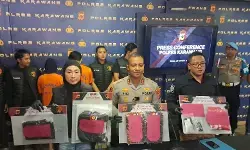 Polres Karawang tangkap pasangan kekasih yang membuang bayi