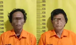 Bongkar AC di SMAN 1 Kota Tangerang, 2 pria diringkus aparat Polsek Tangerang Bongkar AC di SMAN 1 Kota Tangerang, 2 pria diringkus aparat Polsek Tangerang