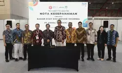 Antam-BRIN kerja sama peningkatan produksi dan kualitas hasil SDA Antam-BRIN kerja sama peningkatan produksi dan kualitas hasil SDA