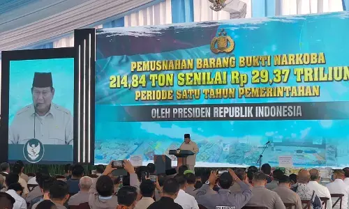 Prabowo minta semua pihak bergerak cegah peredaran narkoba Prabowo minta semua pihak bergerak cegah peredaran narkoba