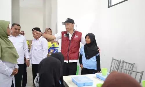 Kunjungi Sekolah Rakyat di Lebak, Wamensos menyemangati para siswa belajar disiplin Kunjungi Sekolah Rakyat di Lebak, Wamensos menyemangati para siswa belajar disiplin