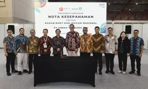 Antam-BRIN kerja sama peningkatan produksi dan kualitas hasil SDA