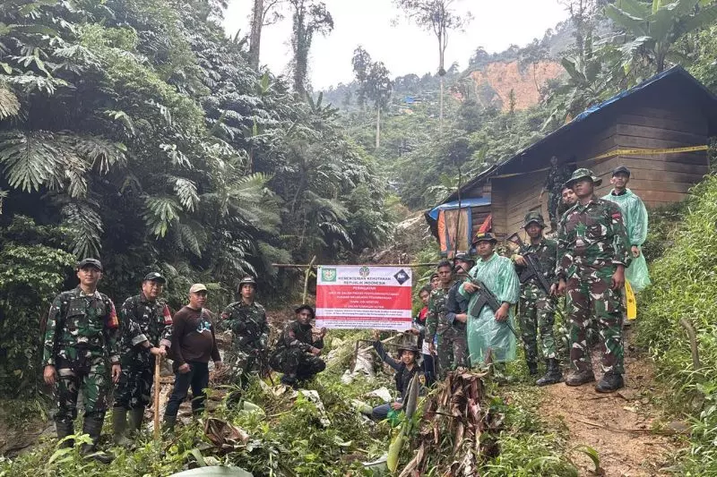 Kemenhut dan TNI tindak tambang ilegal di TN Gunung Halimun Salak