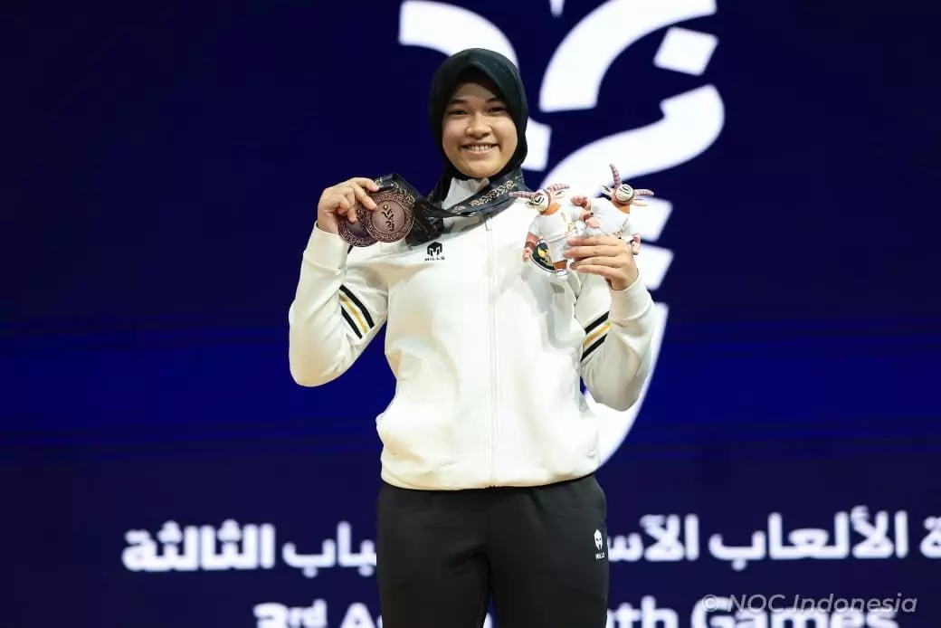 Lifter Alyamaulida raih 2 perunggu di Asian Youth Games Bahrain 2025 Lifter Alyamaulida raih 2 perunggu di Asian Youth Games Bahrain 2025