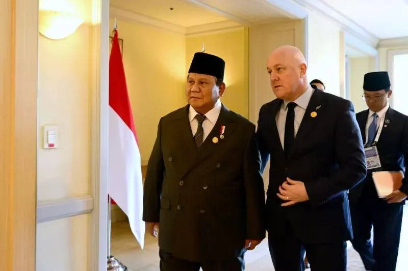 Prabowo dan PM Selandia Baru bahas kerja sama ekonomi-perdagangan Prabowo dan PM Selandia Baru bahas kerja sama ekonomi-perdagangan