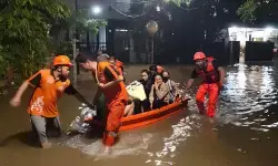 Sebanyak 33 RT di Jaksel masih terendam banjir hingga Jumat pagi
