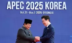 Hadiri KTT APEC, Presiden Prabowo disambut Presiden Lee Jae-myung