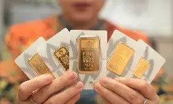 Emas Antam melonjak Rp42.000, tembus Rp2,305 juta per gram