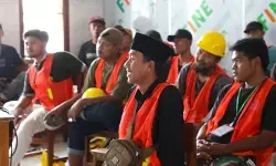 Meningkatkan keselamatan konstruksi, 35 peserta ikuti uji kompetensi di Kediri