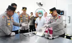 Siswa penerima MBG di Jateng sampaikan pesan bercara unik ke Presiden