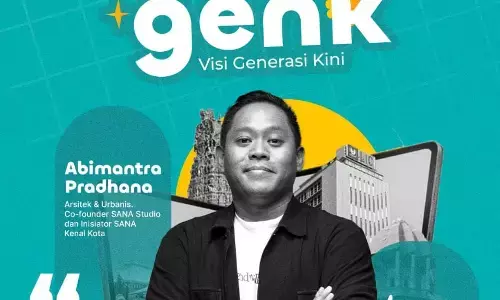 VIGENK, Abimantra Pradhana: Mengenal kota cara kenal diri sendiri VIGENK, Abimantra Pradhana: Mengenal kota cara kenal diri sendiri