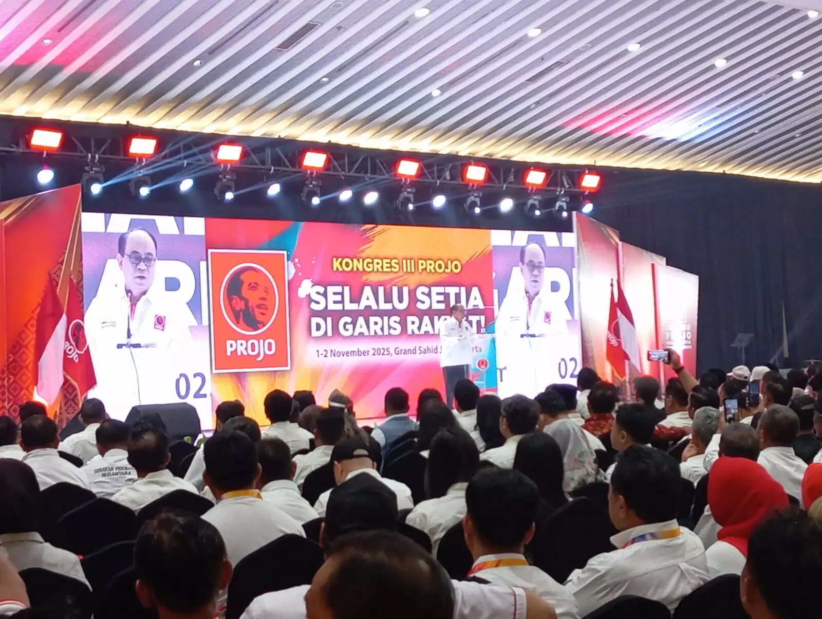 PROJO tegaskan komitmen perkuat agenda politik pemerintahan Prabowo–Gibran PROJO tegaskan komitmen perkuat agenda politik pemerintahan Prabowo–Gibran