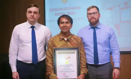 Penerima beasiswa BAZNAS Rusia raih Rekor MURI di Antarktika