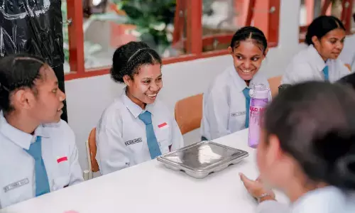 Berkat Sekolah Rakyat, Merlin, gadis asal Jayapura tak lagi buta aksara