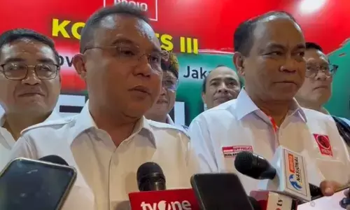 Hadiri Kongres III Projo, Dasco nilai dukungan relawan semakin solid untuk pemerintah