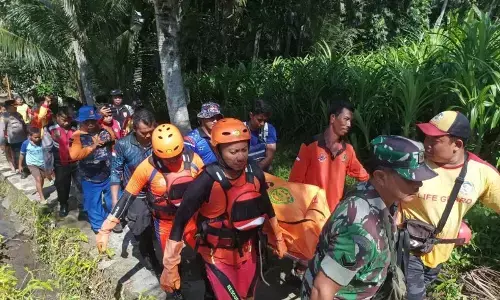 Basarnas evakuasi jasad wisatawan hanyut di Ubud