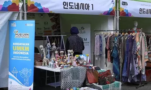 Omzet 3,25 juta Won diraup 5 UMKM binaan PLN UID Jakarta, di pameran Korea Selatan