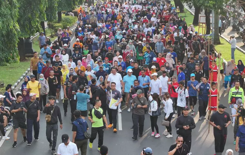 Car Free Day Tegar Beriman disambut antusias warga Bogor Car Free Day Tegar Beriman disambut antusias warga Bogor