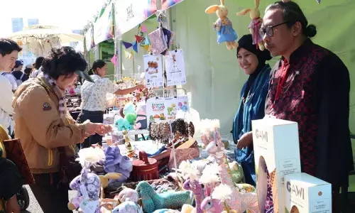 UMKM Indonesia raup 3,25 juta Won di Migrant Arirang Multicultural Festival, Korsel UMKM Indonesia raup 3,25 juta Won di Migrant Arirang Multicultural Festival, Korsel