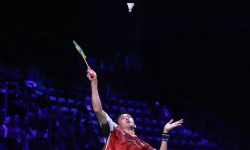 Comeback apik, Jonatan Christie ke final Hylo Open Comeback apik, Jonatan Christie ke final Hylo Open
