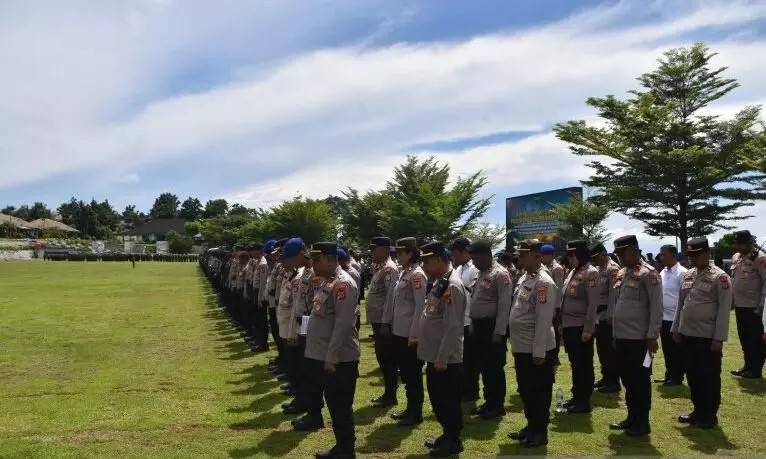 Polda kerahkan 657 personel amankan kunjungan Wapres di Manokwari Polda kerahkan 657 personel amankan kunjungan Wapres di Manokwari