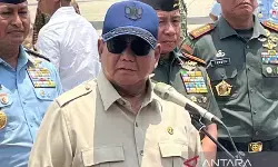 Prabowo: Pesawat A400M mampu jalankan misi kemanusiaan ke Gaza