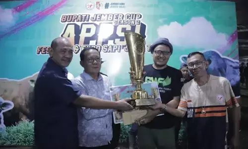 Juara Festival Sapi Jember cetak rekor baru di tingkat nasional Juara Festival Sapi Jember cetak rekor baru di tingkat nasional