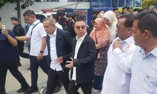 Dasco dan jajaran DPR datangi pabrik ban Michelin buntut PHK massal Dasco dan jajaran DPR datangi pabrik ban Michelin buntut PHK massal