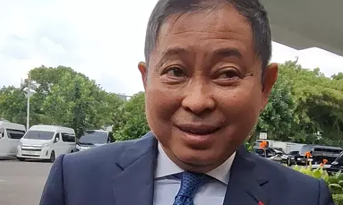 Jonan sambangi Istana di tengah rapat terbatas soal Kereta Cepat Whoosh