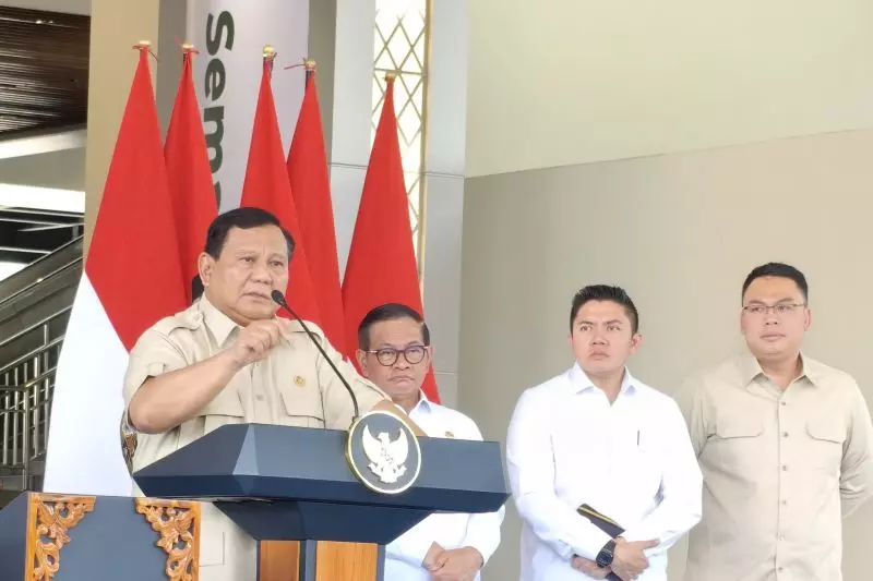 Prabowo gratiskan seluruh bawaan di kereta khusus petani Prabowo gratiskan seluruh bawaan di kereta khusus petani