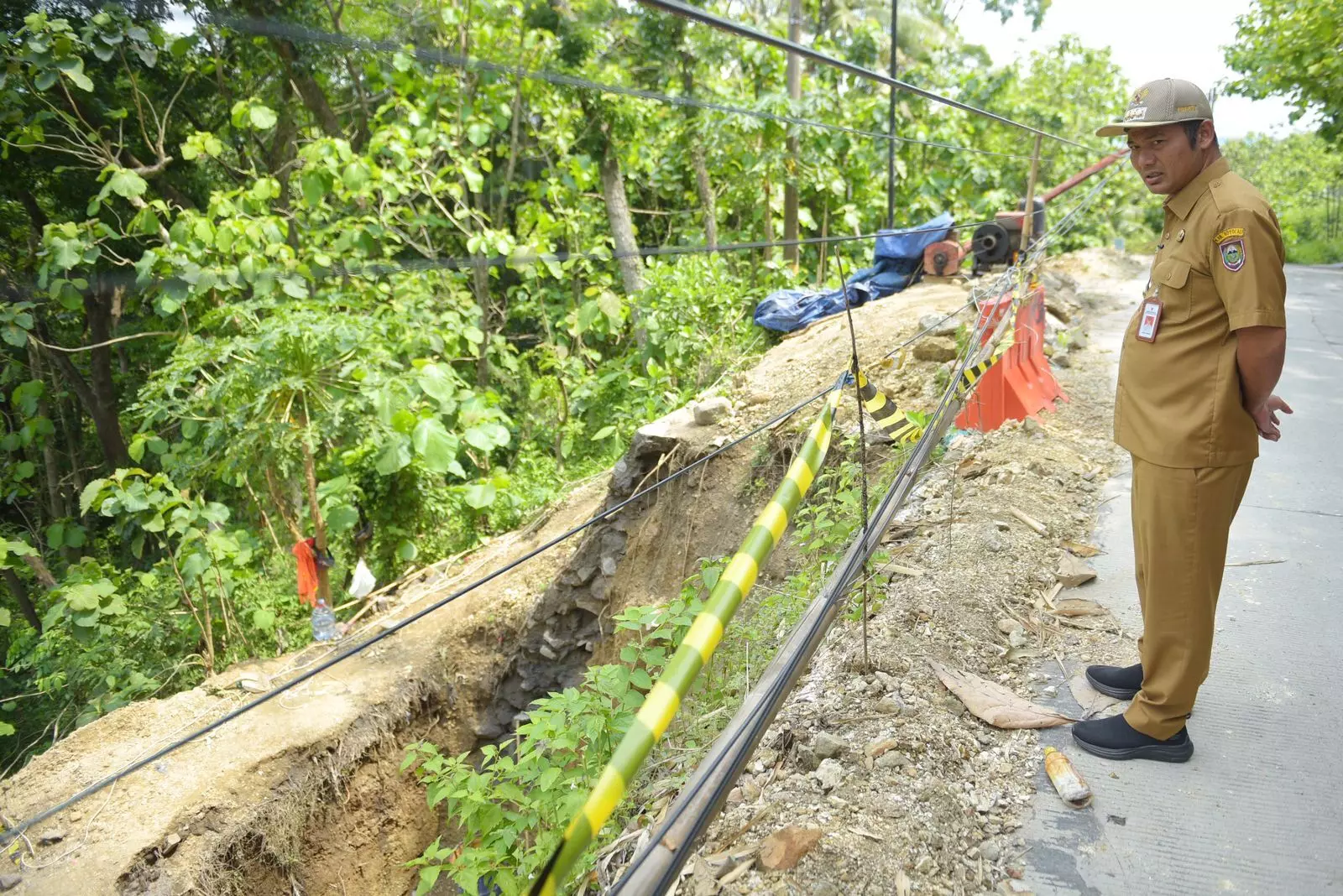 Pemkab Boyolali gerak cepat tangani longsor di Gunung Madu Pemkab Boyolali gerak cepat tangani longsor di Gunung Madu