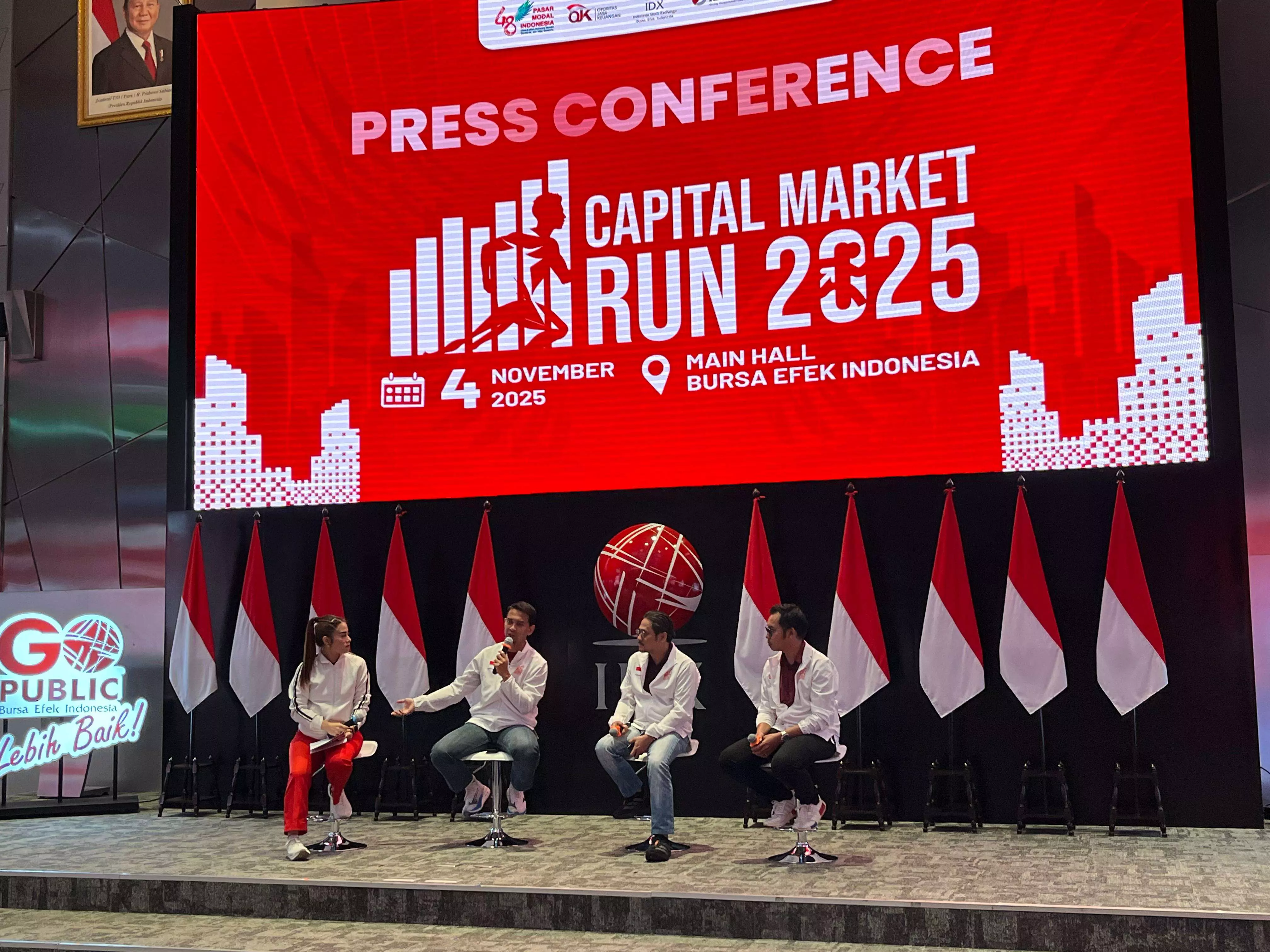 Pasar Modal Indonesia ajak investor hidup sehat dan cerdas finansial melalui Capital Market Run 2025 Pasar Modal Indonesia ajak investor hidup sehat dan cerdas finansial melalui Capital Market Run 2025