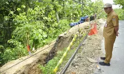 Pemkab Boyolali gerak cepat tangani longsor di Gunung Madu