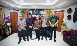 Kemensos–Perpusnas akan bangun perpustakaan modern di Sekolah Rakyat Kemensos–Perpusnas akan bangun perpustakaan modern di Sekolah Rakyat