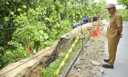 Pemkab Boyolali gerak cepat tangani longsor di Gunung Madu