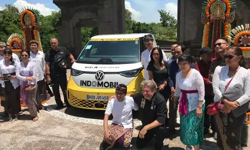 Volkswagen ID.Buzz World Tour jelajah KEK Kura Kura Bali