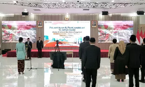 Lantik 840 pejabat, Menteri ATR/BPN Nusron Wahid ingatkan jabatan adalah amanah Lantik 840 pejabat, Menteri ATR/BPN Nusron Wahid ingatkan jabatan adalah amanah